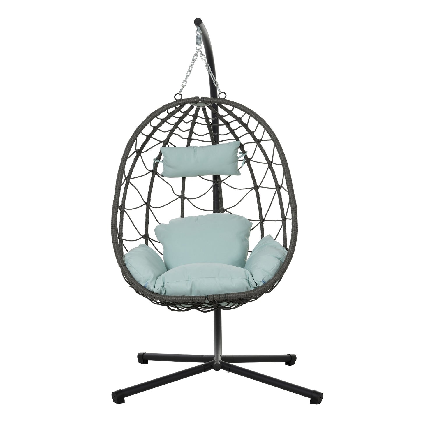 Egg Chair With Stand Swing Chair Wicker Hanging Egg Chair Hanging Basket Chair