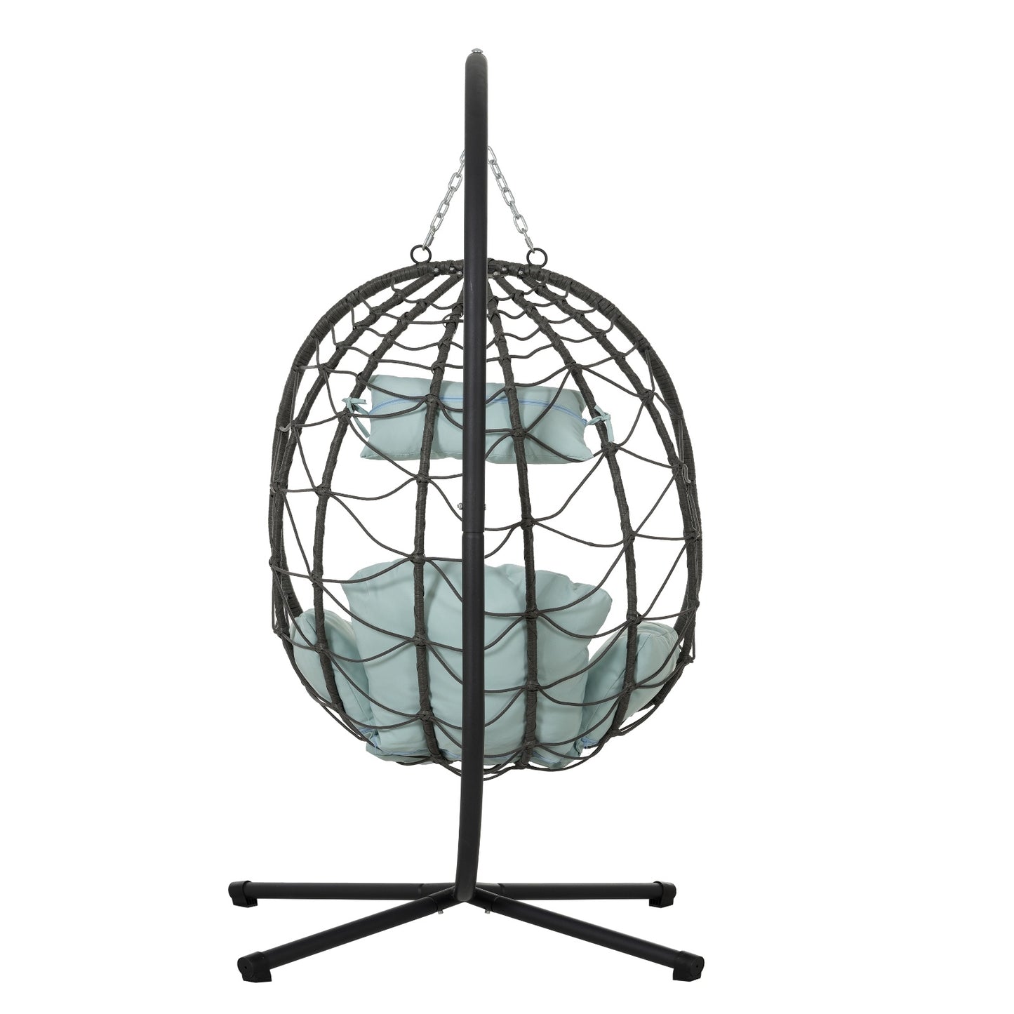 Egg Chair With Stand Swing Chair Wicker Hanging Egg Chair Hanging Basket Chair