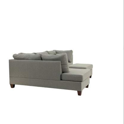 Gray 3 Piece Sectional Sofa