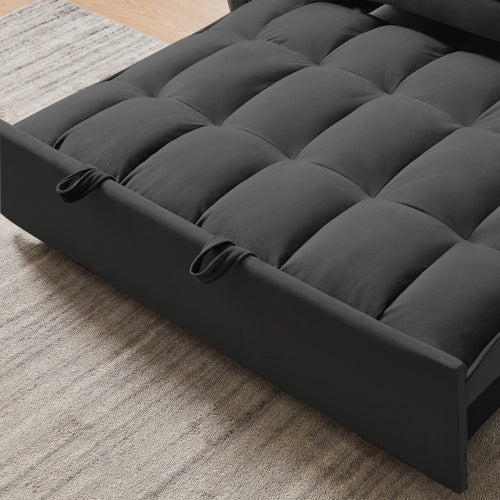 Modern Velvet Loveseat Futon Sofa Couch
