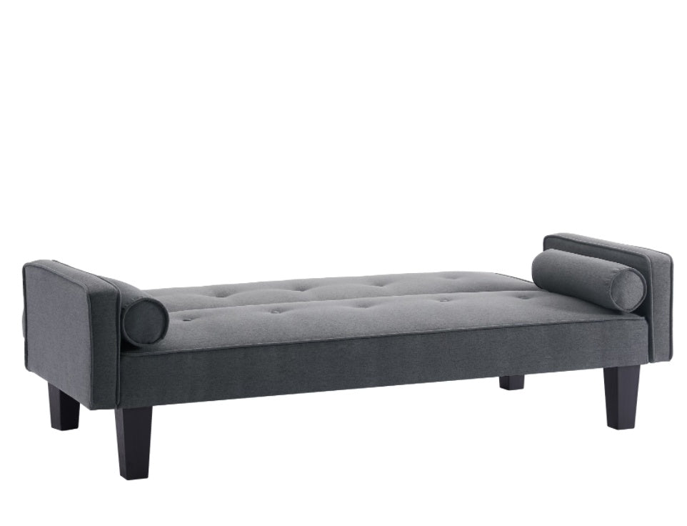 Medieval Seat Tufted Sofa With Pillows Futon