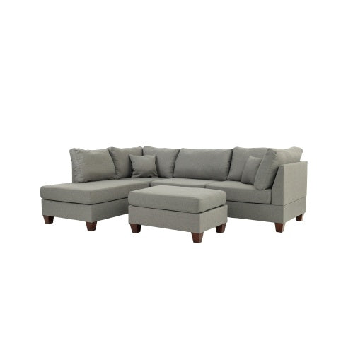 Gray 3 Piece Sectional Sofa