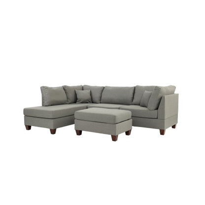 Gray 3 Piece Sectional Sofa