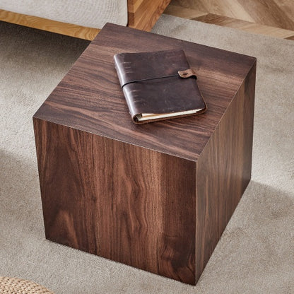 Walnut Wood Grain MDF Coffee Table - Luxurious Design, Perfect Living Room Accent