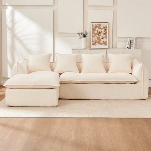 3 Seater Oversized Comfy Sofa L-Shape