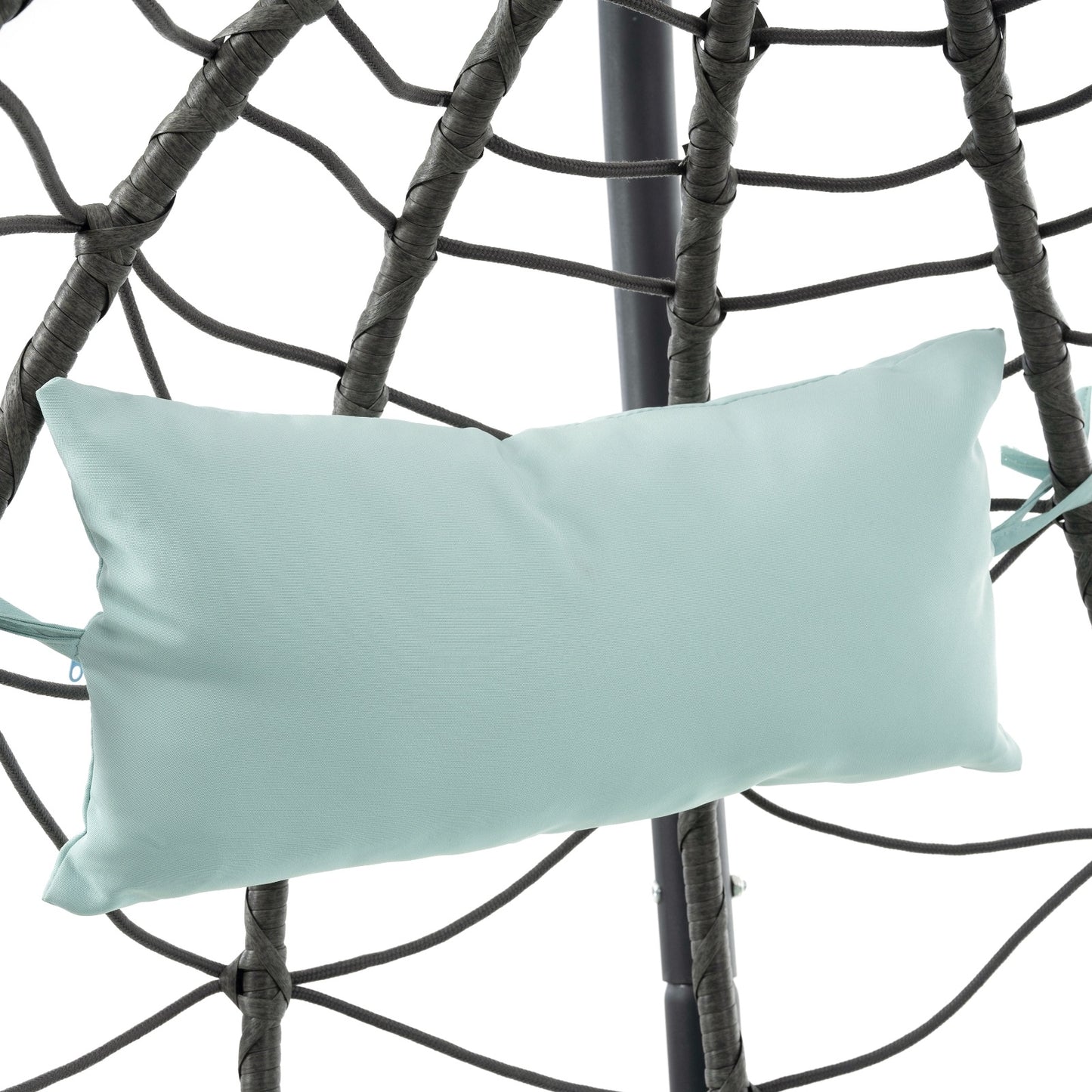 Egg Chair With Stand Swing Chair Wicker Hanging Egg Chair Hanging Basket Chair