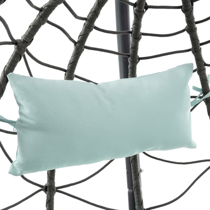Egg Chair With Stand Swing Chair Wicker Hanging Egg Chair Hanging Basket Chair