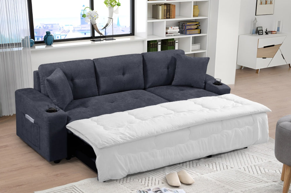 Sectional Sofa With Armrest Storage