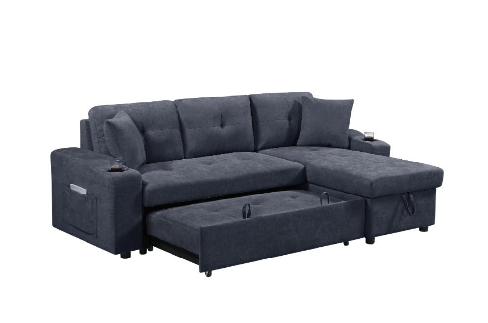 Sectional Sofa With Armrest Storage
