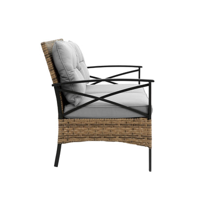 Patio Sectional Set - KD Rattan Wicker Garden