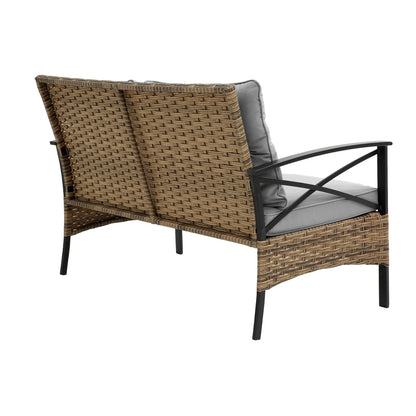 Patio Sectional Set - KD Rattan Wicker Garden