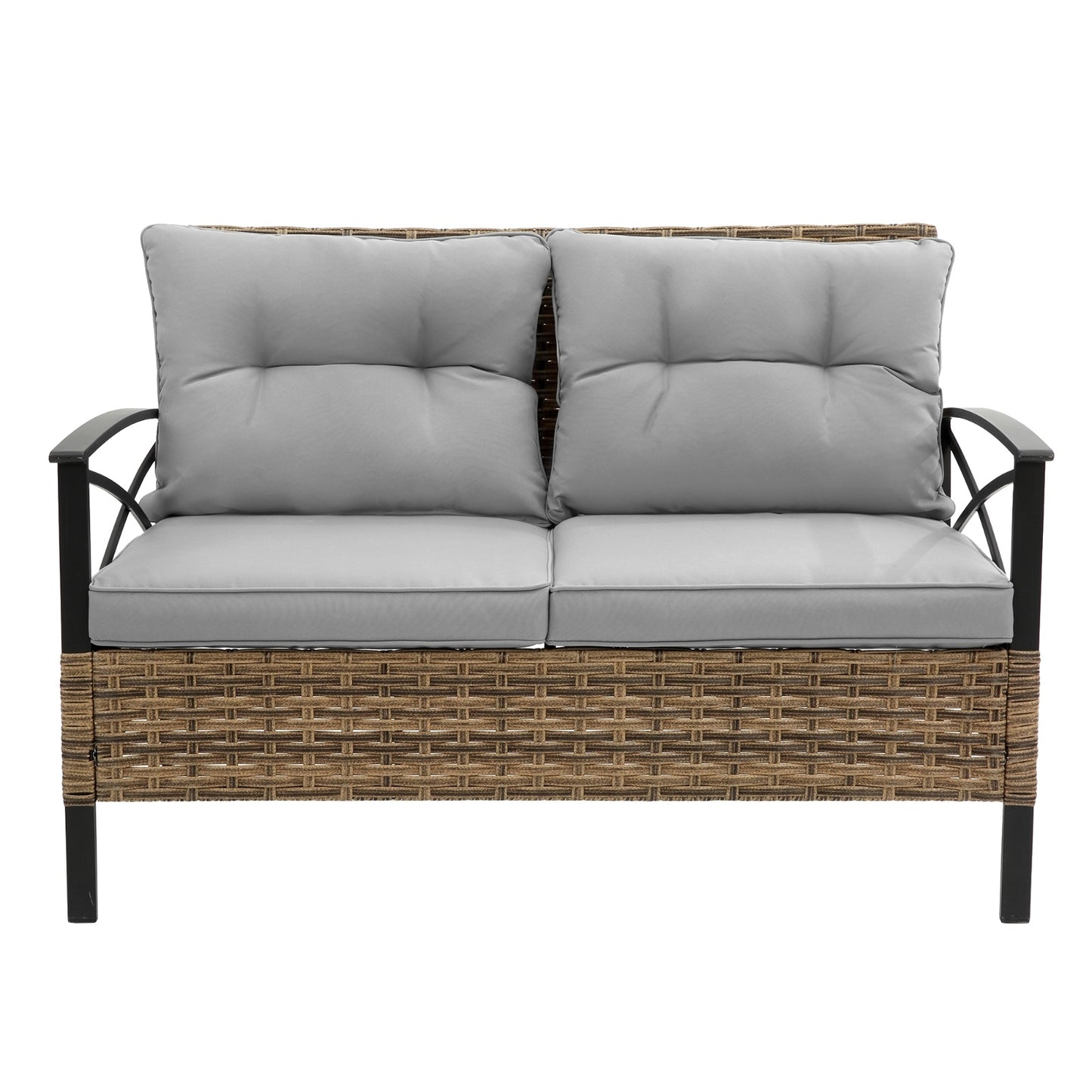 Patio Sectional Set - KD Rattan Wicker Garden