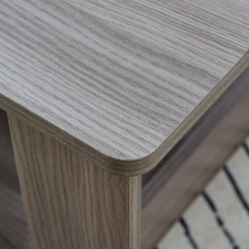 A Modern And Practical Gray Textured Coffee Table