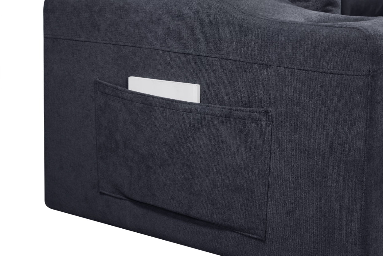 Sectional Sofa With Armrest Storage