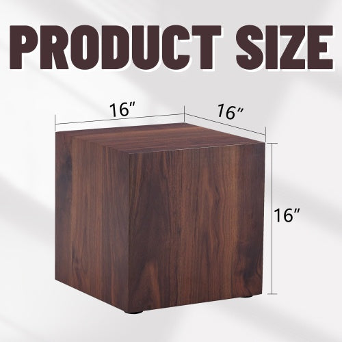 Walnut Wood Grain MDF Coffee Table - Luxurious Design, Perfect Living Room Accent