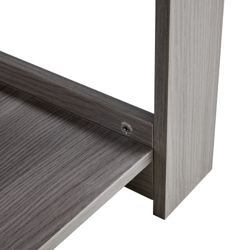 A Modern And Practical Gray Textured Coffee Table