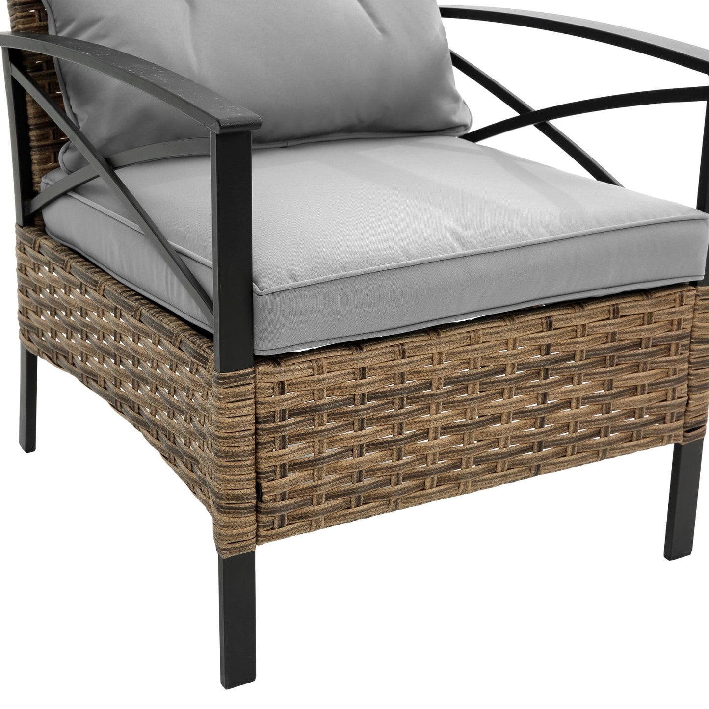 Patio Sectional Set - KD Rattan Wicker Garden